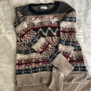 Abercrombie & Fitch Christmas sweater 🌼FINAL SALE